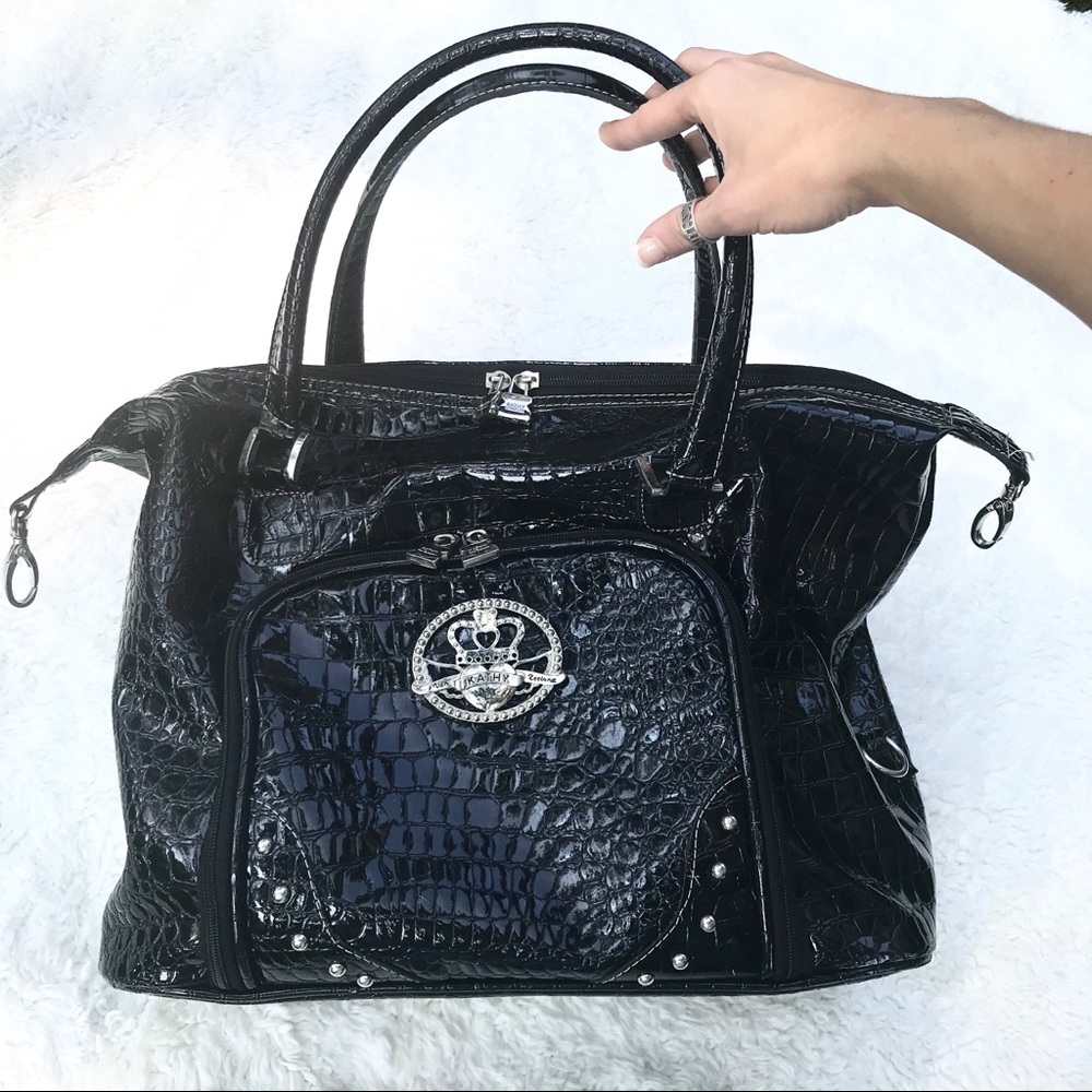Kathy Van Zeeland Croc🐊 Luggage Overnight Bag
